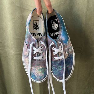 MoMa Claude Monet Vans Womens 7.5